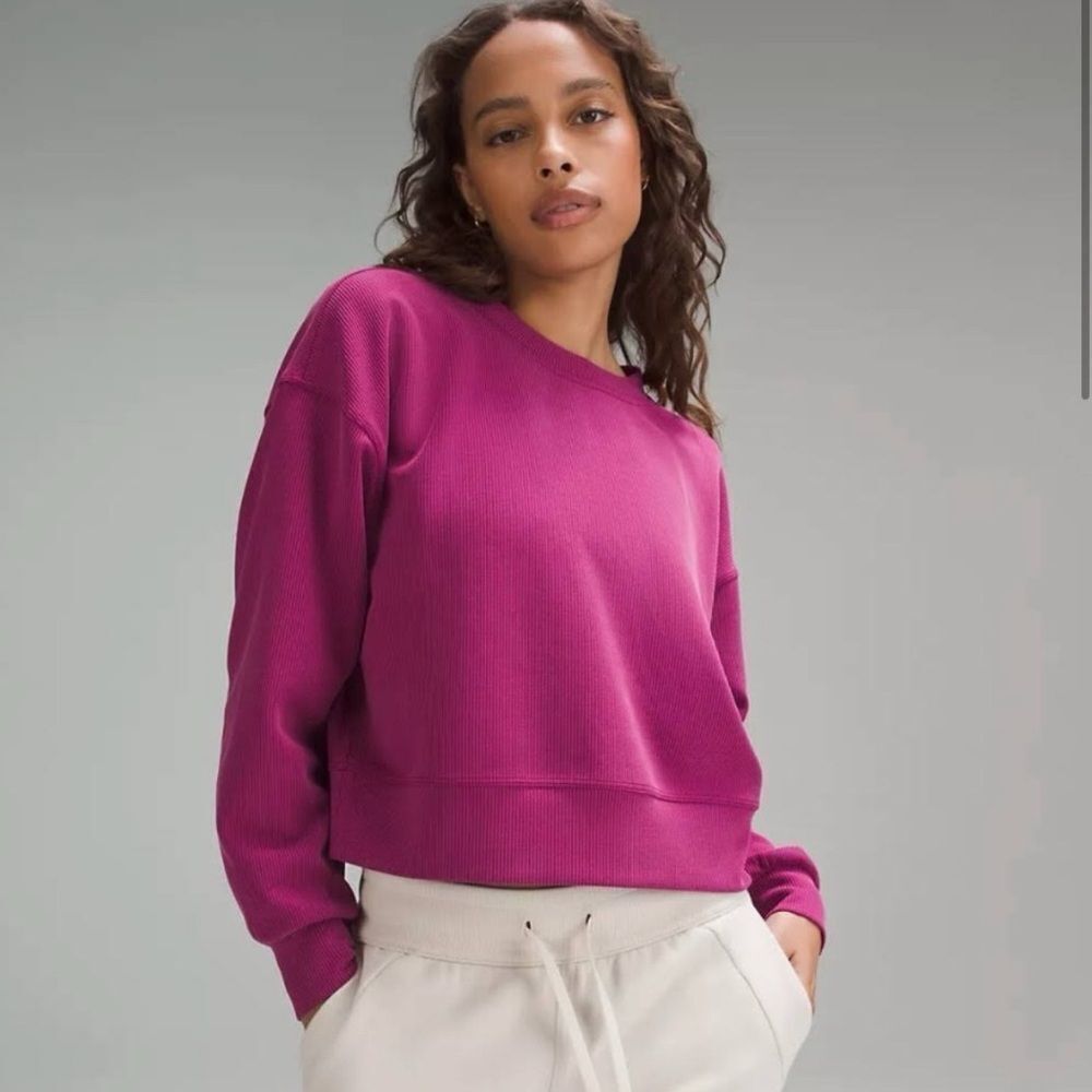 lululemon athletica Magenta Sweatshirt